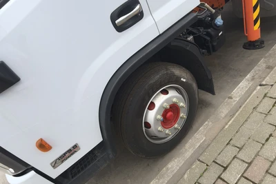 Dongfeng 120C Бортовая платформа + КМУ SHIMEI KTS-SK6